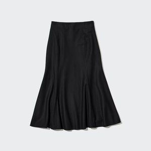 BNWT UNIQLO Mermaid Skirt, Black size 6